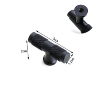 Black Furniture Door Kitchen Cabinet Handle Handles Pull Pulls Cupboard T Bar Kings Warehouse 