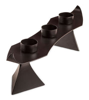 Black Metal Harbour Style Tea Light Candle Holder Stand Home & Garden Kings Warehouse 