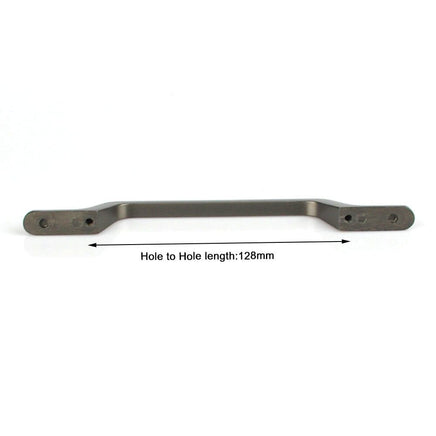 Black Zinc Kitchen Cabinet Handles Drawer Bar Handle Pull 128mm Kings Warehouse 