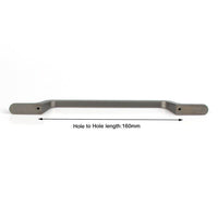Black Zinc Kitchen Cabinet Handles Drawer Bar Handle Pull 160mm Home & Garden Kings Warehouse 