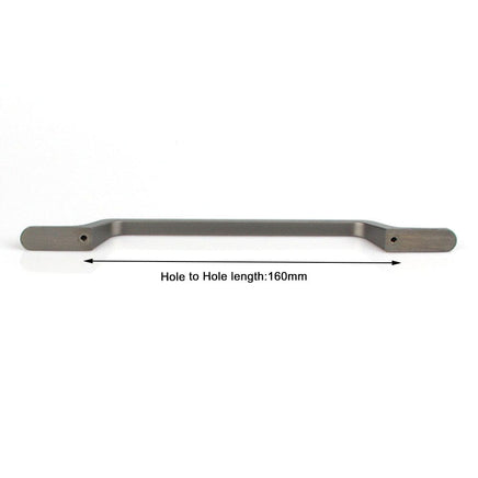 Black Zinc Kitchen Cabinet Handles Drawer Bar Handle Pull 160mm Home & Garden Kings Warehouse 