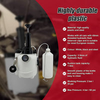 Bleed Tool Pressure 3 ltr Brake & Clutch Bleeding System Fluid Bleeder Tools Kings Warehouse 