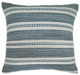 Blue/white woven cushion 45x45 cm Kings Warehouse 