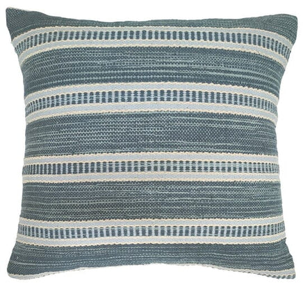 Blue/white woven cushion 45x45 cm Kings Warehouse 