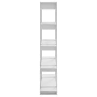 Book Cabinet/Room Divider High Gloss White 100x30x160 cm Kings Warehouse 