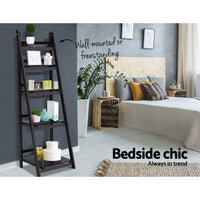 Bookshelf Corner Shelf 5 Tiers - ZANE Coffee Furniture Kings Warehouse 