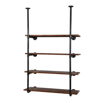 Bookshelf DIY Pipe Shelf 4 Tiers - INGE Home & Garden Kings Warehouse 