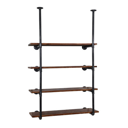 Bookshelf DIY Pipe Shelf 4 Tiers - INGE Home & Garden Kings Warehouse 