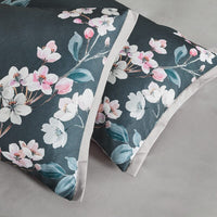 Botanical Hazel Microfibre Quilt Cover Set-queen size Kings Warehouse 