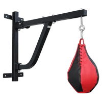 Boxing Punching Bag Wall Pivot Rack – Swivel Mount for Home Gym Sports & Fitness Kings Warehouse 