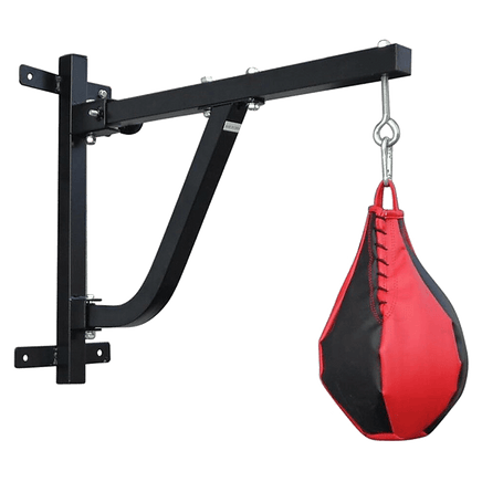 Boxing Punching Bag Wall Pivot Rack – Swivel Mount for Home Gym Sports & Fitness Kings Warehouse 