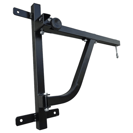 Boxing Punching Bag Wall Pivot Rack – Swivel Mount for Home Gym Sports & Fitness Kings Warehouse 