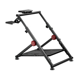 BRATECK Foldable Racing Steering Wheel Stand with Gear Shifter Dimensions 680x880x815mm Kings Warehouse