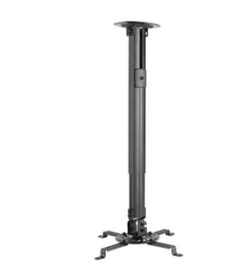 BRATECK Steel Projector Ceiling Mount in Black Fit most Projectors Up to 13.5kg Kings Warehouse