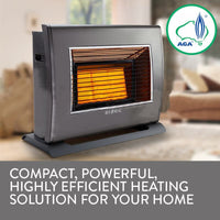 BROMIC Supaheat II Natural Gas Indoor Room Heater Portable Floor Flueless Kings Warehouse 