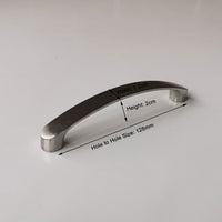 Brushed Nickel Kitchen Door Cabinet Drawer Handle Pulls 128MM Home & Garden Kings Warehouse 