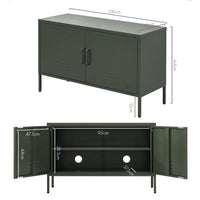 Buffet Sideboard Metal Cabinet - BASE Green Furniture Kings Warehouse 