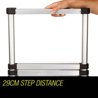 Bullet 3.8m Telescopic Aluminium Ladder Alloy Extension Extendable Steps Multi Portable Tools Kings Warehouse 