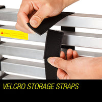 Bullet 3.8m Telescopic Aluminium Ladder Alloy Extension Extendable Steps Multi Portable Tools Kings Warehouse 