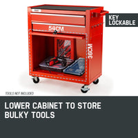 BULLET 8 Drawer Tool Box Cabinet Chest Storage Toolbox Garage Organiser Set Kings Warehouse 