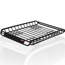 BULLET Car Roof Rack, 123 x 102 x 12cm Universal Luggage Carrier Steel Cage Vehicle Cargo Auto Accessories Kings Warehouse 