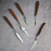 Cake Cream Spatula 5 Pcs/Set Stainless Steel Frosting Spatula Baking Pastry Tools Home & Garden Kings Warehouse 