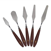 Cake Cream Spatula 5 Pcs/Set Stainless Steel Frosting Spatula Baking Pastry Tools Home & Garden Kings Warehouse 