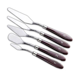 Cake Cream Spatula 5 Pcs/Set Stainless Steel Frosting Spatula Baking Pastry Tools Home & Garden Kings Warehouse 