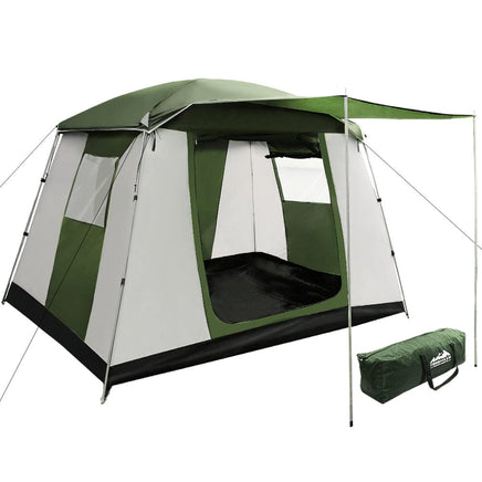 Camping Tent 6 Person Tents Family Hiking Dome Summer Sale Kings Warehouse 