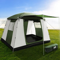 Camping Tent 6 Person Tents Family Hiking Dome Summer Sale Kings Warehouse 