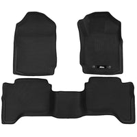 Car Floor Mats Rubber Fits Ford Ranger PX PX2 PX3 Dual Cab 2011-2022 3D Black Friday Pre-Party Kings Warehouse 
