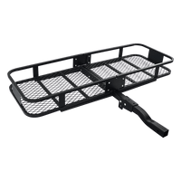 Car Luggage Basket Trailer Hitch Cargo Carrier