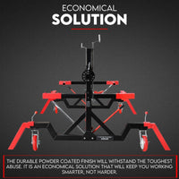 Car Rotisserie Hydraulic Auto Body Frame Boat Repair Restoration 4500LBS Outdoor Recreation Kings Warehouse 