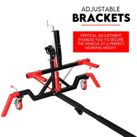 Car Rotisserie Hydraulic Auto Body Frame Boat Repair Restoration 4500LBS Outdoor Recreation Kings Warehouse 