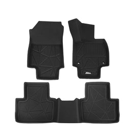 Car Rubber Floor Mats Front And Rear Compatible For Toyota RAV4 2019-2022 Outdoor Adventures Kings Warehouse