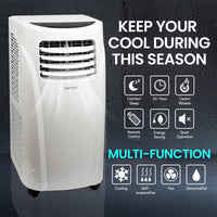 CARSON 3in1 Portable Air Conditioner 6000BTU Mobile Fan Cooler Cooling Kings Warehouse 