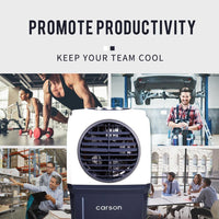 CARSON Air Cooler 4-in-1 Evaporative Portable Commercial Fan Industrial Workshop Kings Warehouse 