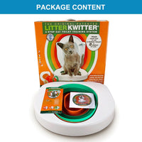 Cat Toilet Training System 3 Step Litter Kwitter Pet Training DVD Instruction Kings Warehouse 