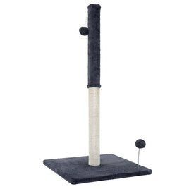 Cat Tree 105cm Scratching Post Scratcher Tower Condo House Hanging toys Grey Pet Care Kings Warehouse