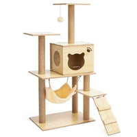 Cat Tree (120cm / 135cm Wood) Mid Season Sale Kings Warehouse 