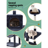 Cat Tree 151cm Tower Scratching Post Scratcher Wood Condo House Bed Trees Pet Care Kings Warehouse 