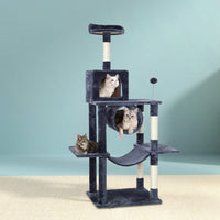 Cat Tree 151cm Tower Scratching Post Scratcher Wood Condo House Bed Trees Pet Care Kings Warehouse 