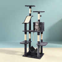 Cat Tree 171cm Tower Scratching Post Scratcher Wooden Condo House Bed Toys Pet Care Kings Warehouse 