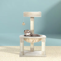 Cat Tree 69cm Scratching Post Tower Scratcher Wood Condo Toys House Bed Pet Care Kings Warehouse 