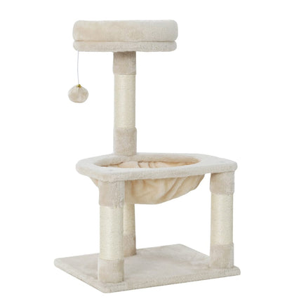 Cat Tree 69cm Scratching Post Tower Scratcher Wood Condo Toys House Bed Pet Care Kings Warehouse 