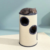 Cat Tree 70cm Scratching Post Tower Scratcher Trees Wood Condo House Toys Pet Care Kings Warehouse 