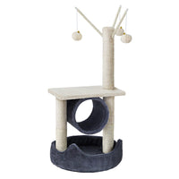 Cat Tree 76cm Scratching Post Tower Scratcher Condo House Hanging toys Pet Care Kings Warehouse 