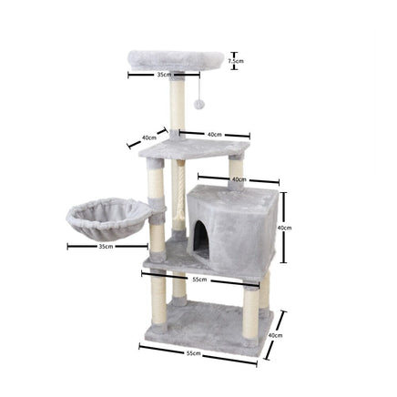 CATIO Cat Scratching Tree Supreme Condo 136cm Pet Care Kings Warehouse 