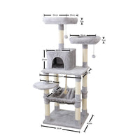 CATIO Cat Scratching Tree Supreme Palace -145 cm Pet Care Kings Warehouse 