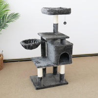 CATIO Chipboard Flannel Cat Scratching Tree - Abode 112cm Kings Warehouse 